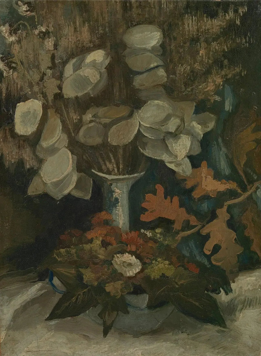 Vase with Honesty - Vincent van Gogh