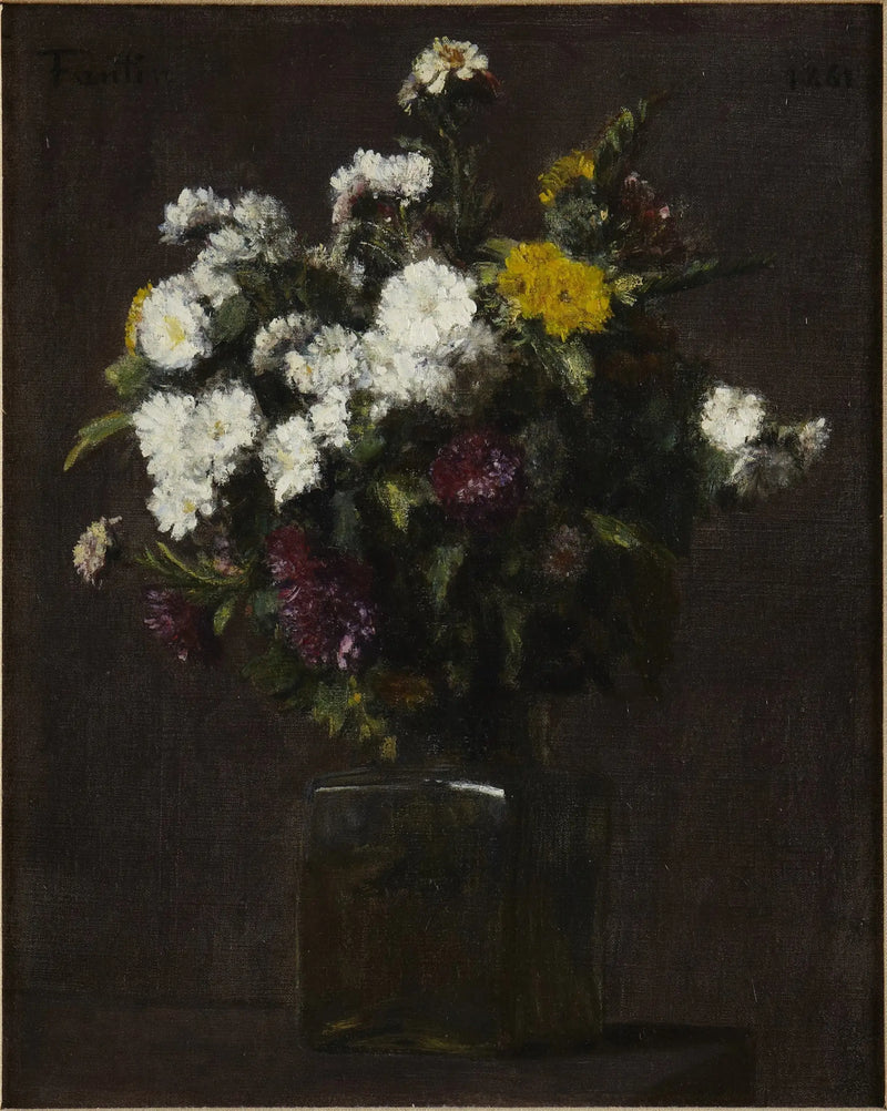 Flower Vase - Henri Fantin-Latour