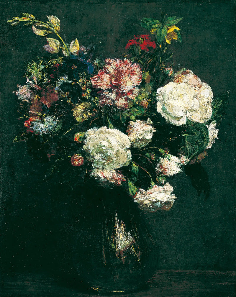 Flower Vase - Henri Fantin-Latour