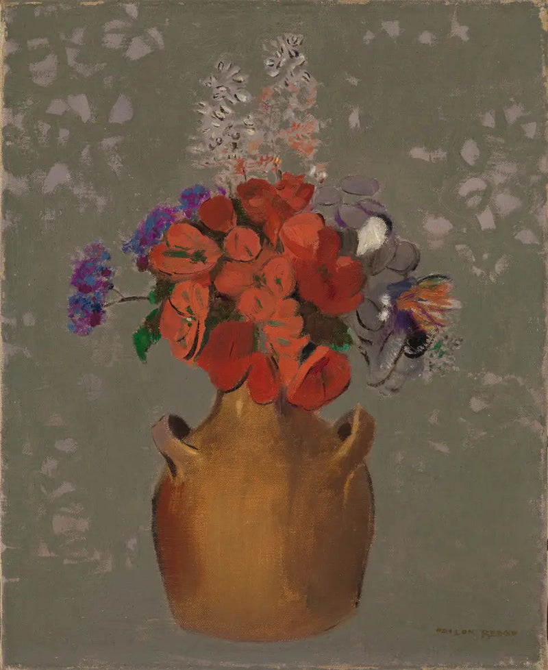 Flower Vase - Odilon Redon