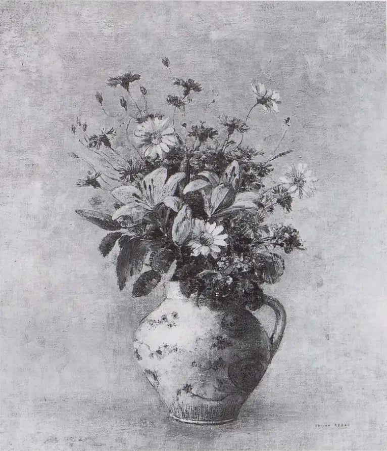 Flower Vase - Odilon Redon