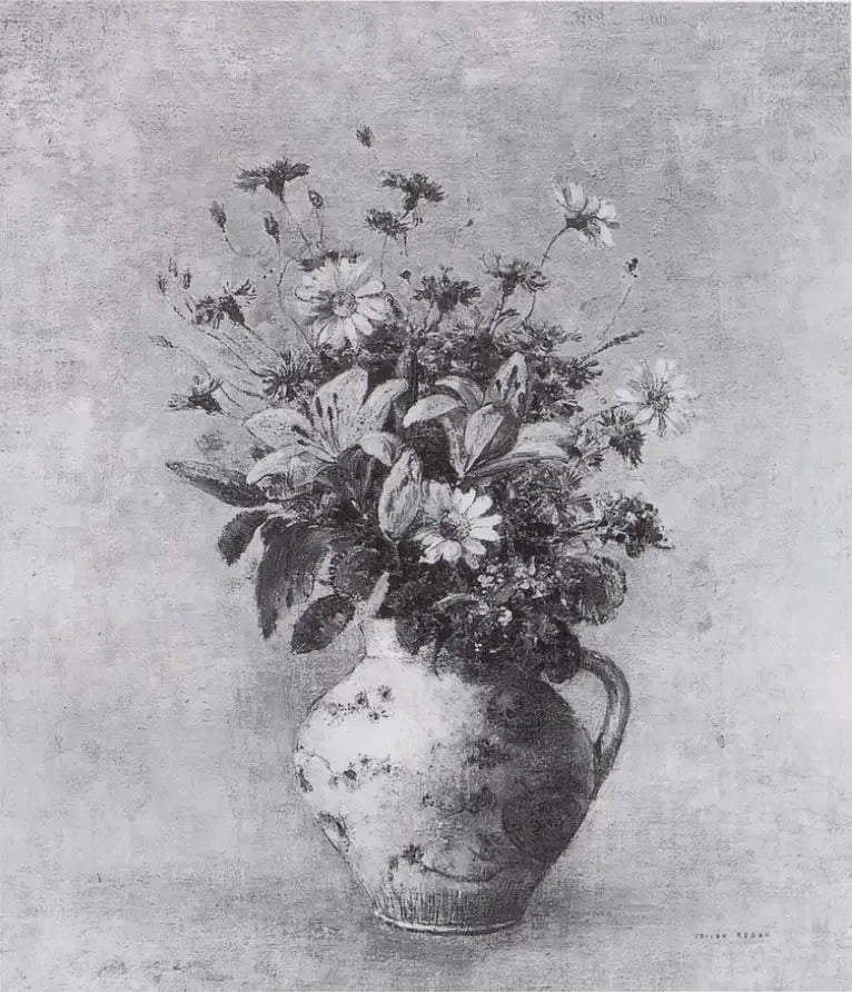 Flower Vase - Odilon Redon