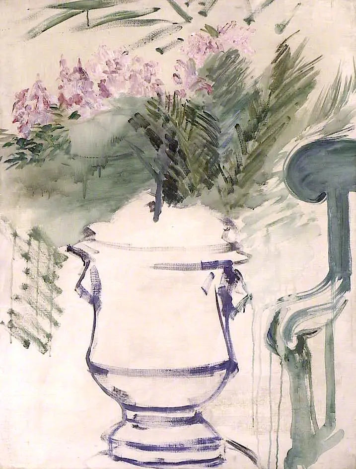 Garden Vase - Édouard Manet