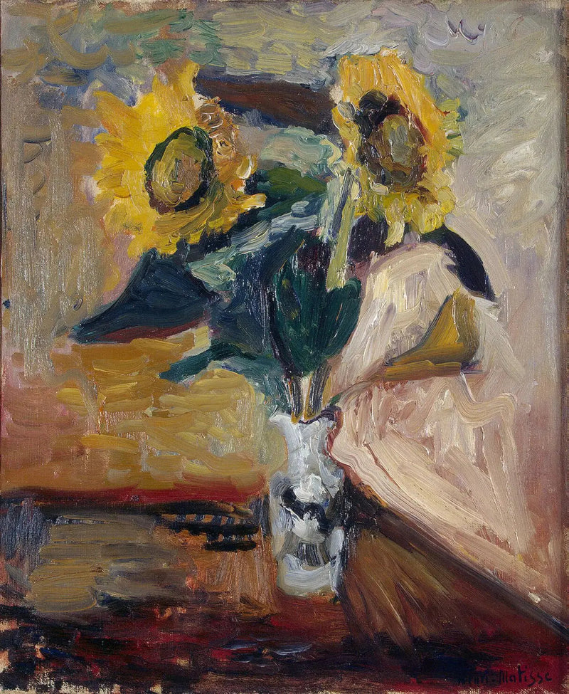 Sunflower Vase - Henri Matisse
