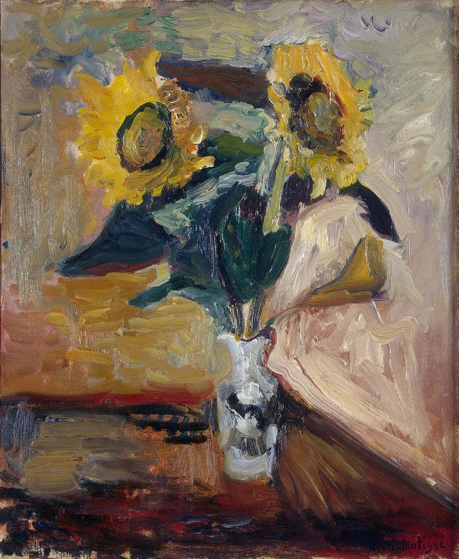 Sunflower Vase - Henri Matisse