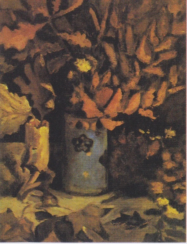 Vase with Dead Leaves - Vincent van Gogh