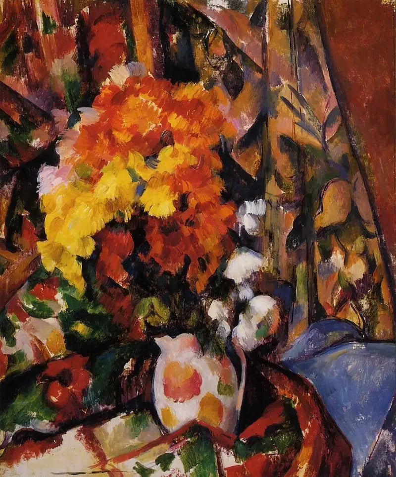 Flower Vase - Paul Cézanne