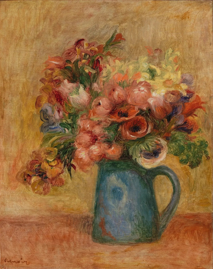 Flower Vase (Flower Vase) - Pierre-Auguste Renoir