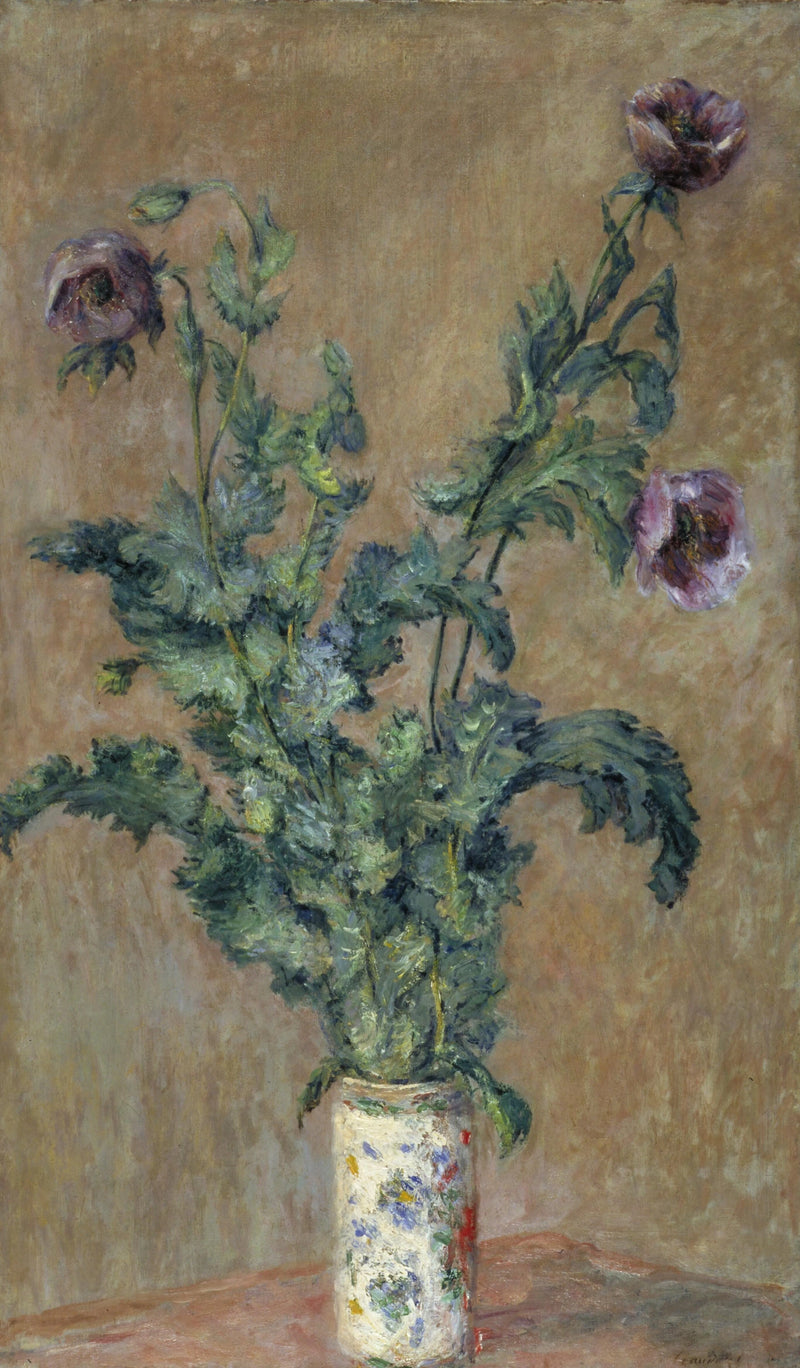 Poppy vase W848 - Claude Monet