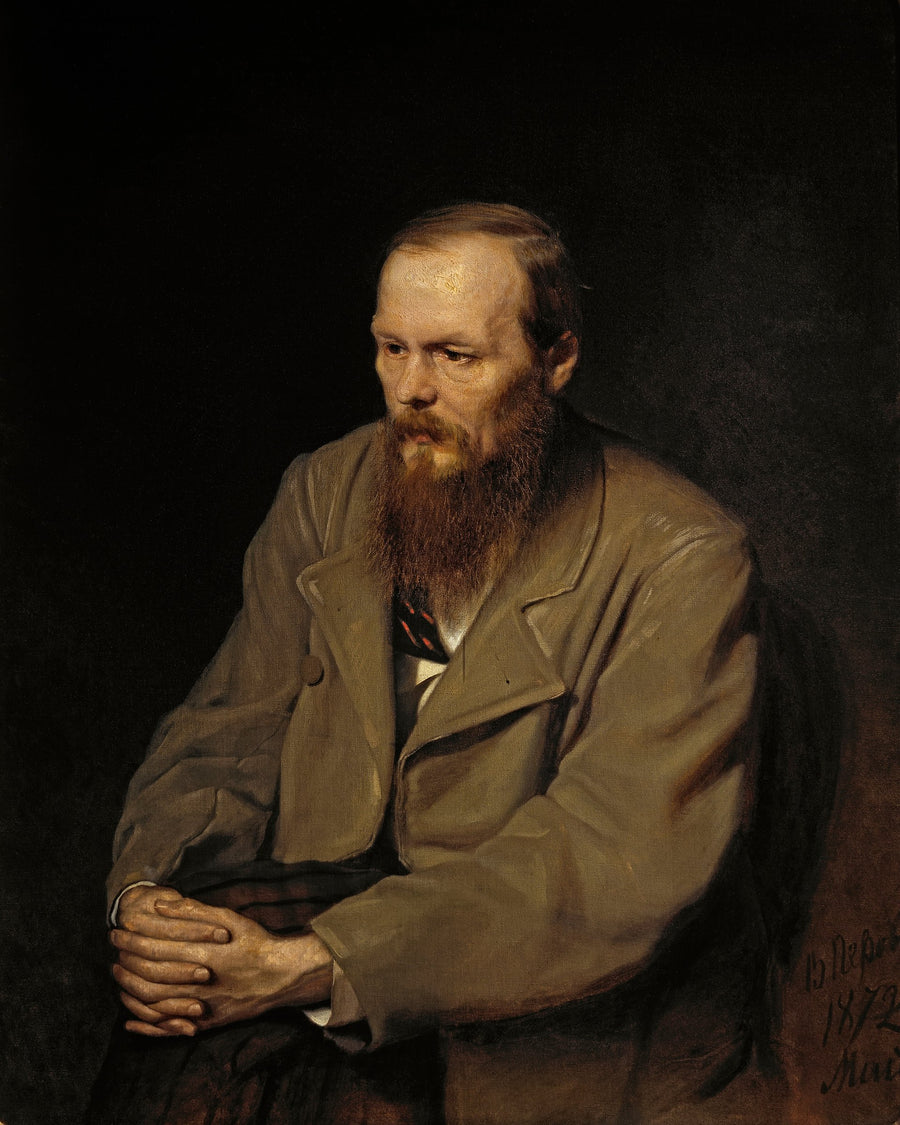 Portrait de Fiodor Dostoïevski - Vassili Perov