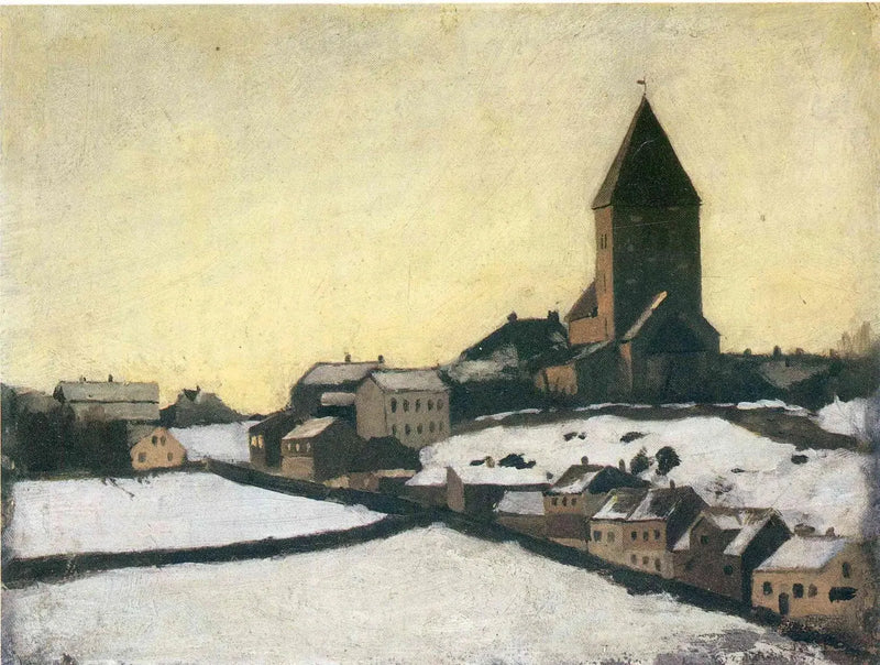 Watch Church of Aker - Edvard Munch