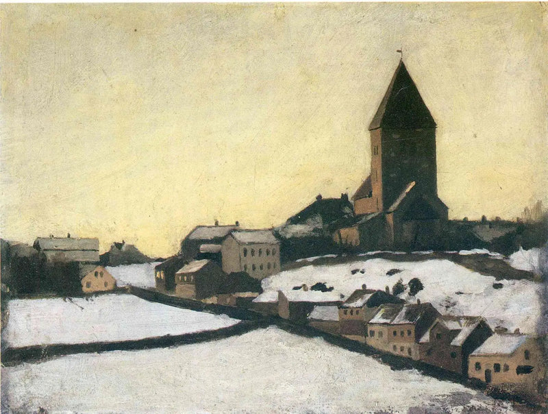 Watch Church of Aker - Edvard Munch