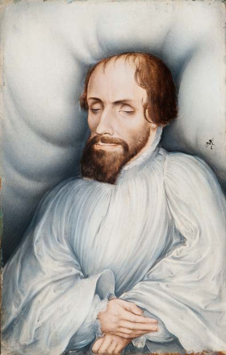 Veit Dietrich on his deathbed - Lucas Cranach the Elder