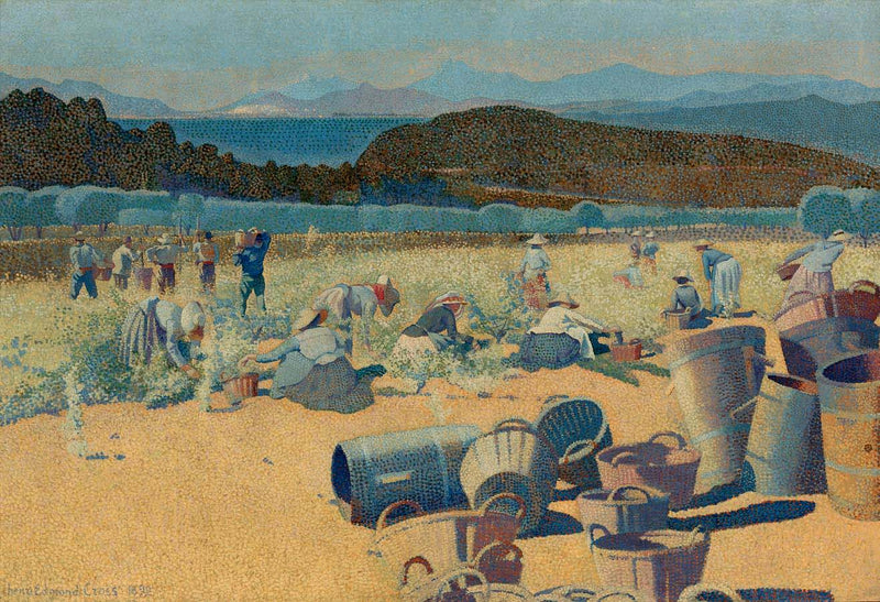 Vendanges (Var) - Henri-Edmond Cross