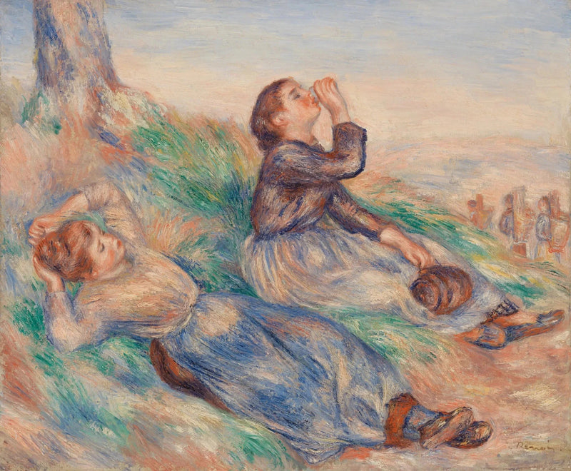 Grape Harvesters - Pierre-Auguste Renoir