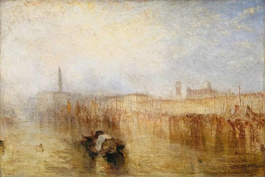 Venice Quay, Ducal Palace - J. M. W. Turner