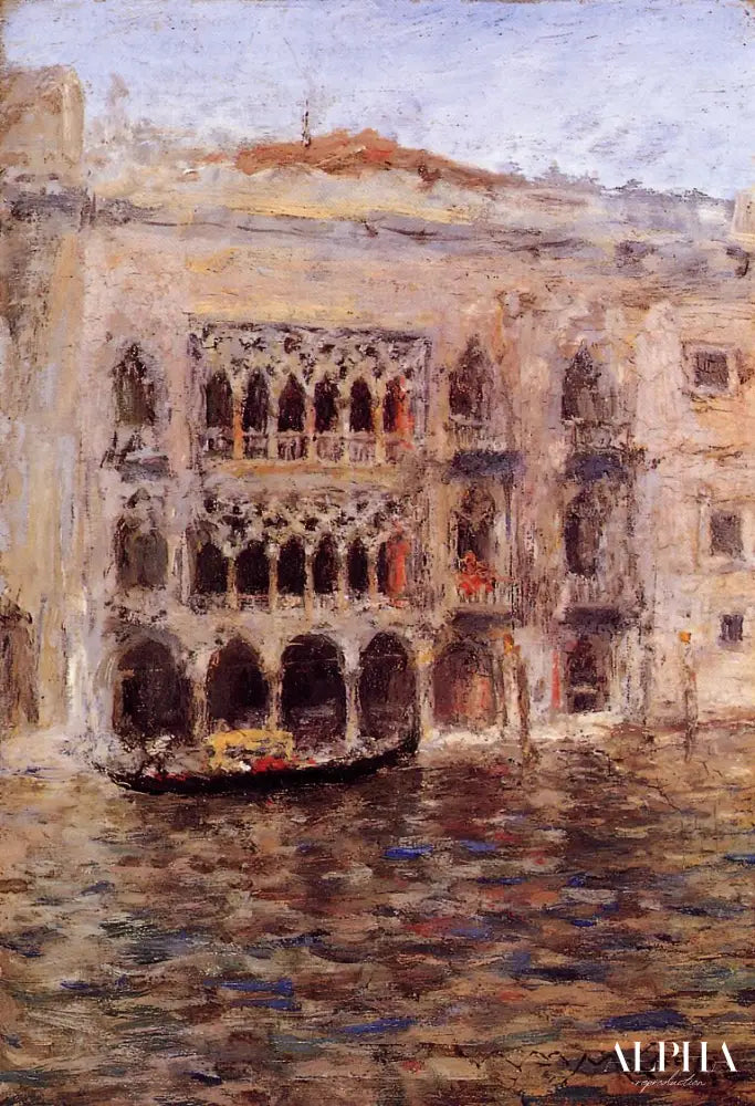 Venice - William Merritt Chase - Reproductions de tableaux et peintures haut de gamme