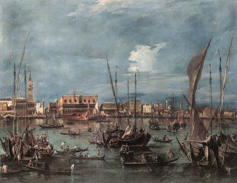 Venice from the Bacino di San Marco - Francesco Guardi