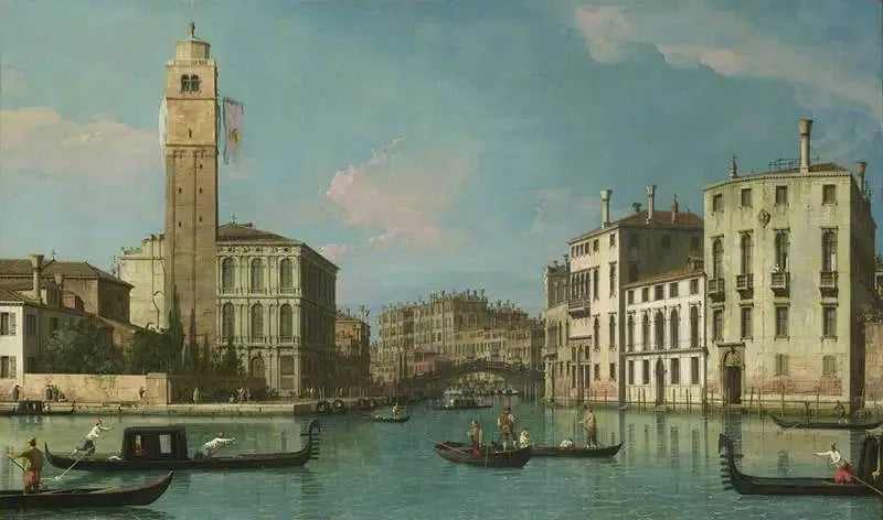 Venice: Embouchure du Cannaregio - Canaletto