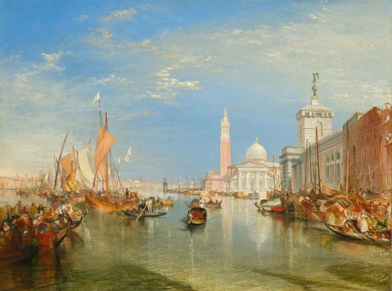 Venice, the Dogana and San Giorgio Maggiore - J. M. W. Turner