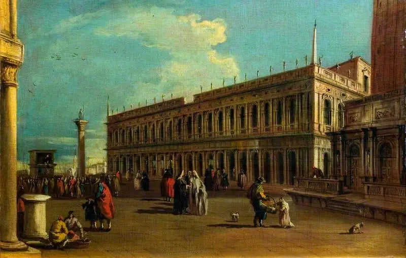 Venise: La Piazzetta - Canaletto - Alpha Reproduction