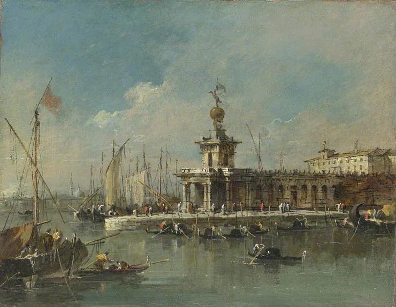 Venice: La Punta della Dogana - Francesco Guardi