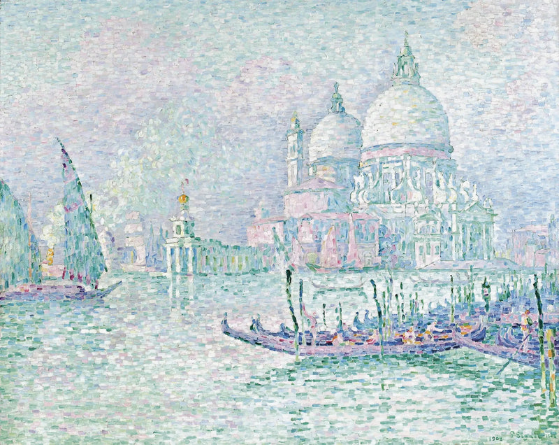 Venice. the Salute. Green - Paul Signac