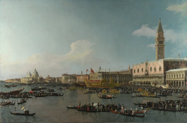 Venice: the Bacino di San Marco on Ascension Day - Canaletto