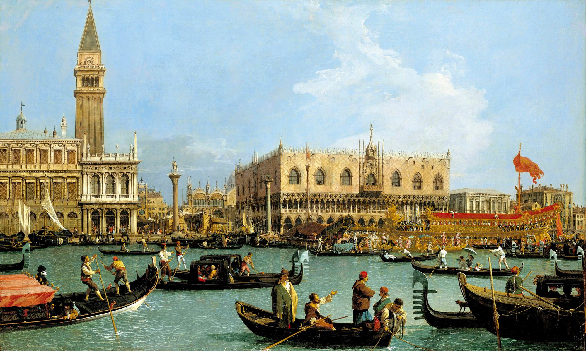 Venice: the Bacino di San Marco on Ascension Day - Canaletto
