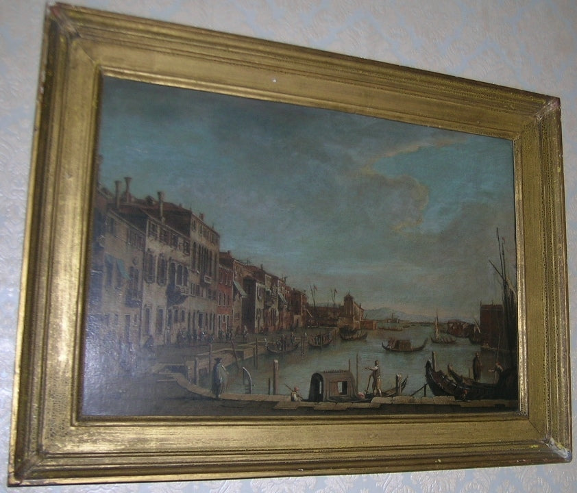 Venice: Santa Chiara Canal towards the lagoon - Canaletto