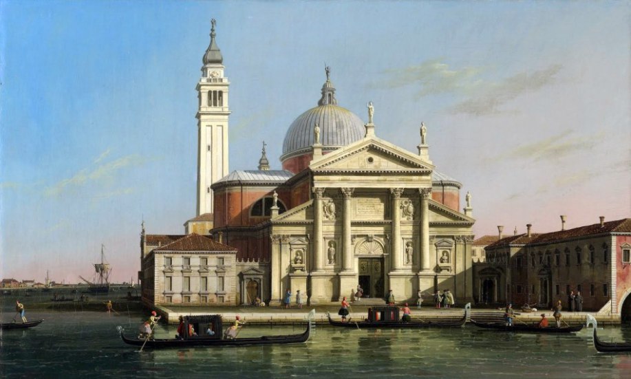Venice: the Church of San Giorgio Maggiore - Canaletto