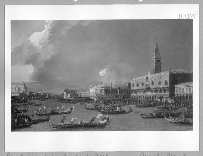 Venice + Ducal Palace - Canaletto