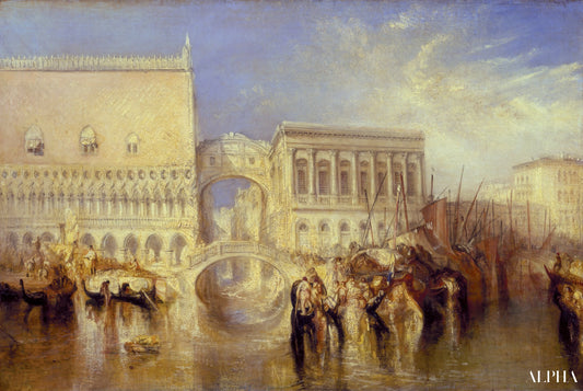 Venise pont des soupirs - William Turner - Reproductions de tableaux et peintures haut de gamme