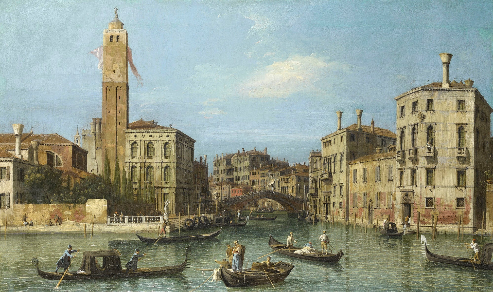 Venice: San Geremia and the Mouth of the Cannaregio - Canaletto