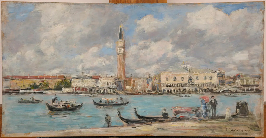 Venice. San Giorgio - Eugène Boudin