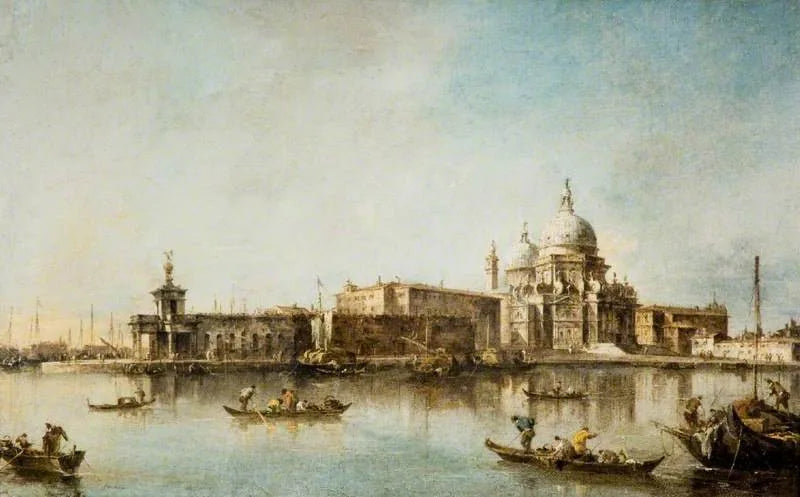Venice - Santa Maria delle Salute and the Dogma - Francesco Guardi