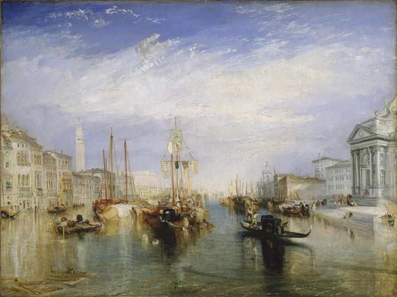 Venice, view from the porch of the Madonna della Salute - J. M. W. Turner