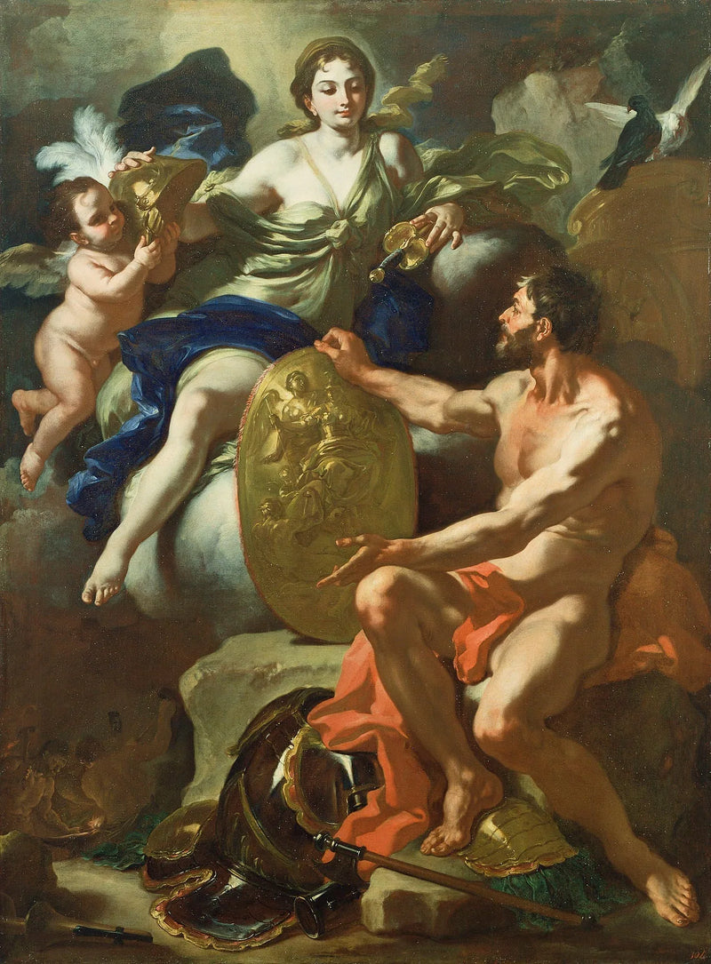 Venus at Vulcan's Forge - Francesco Solimena