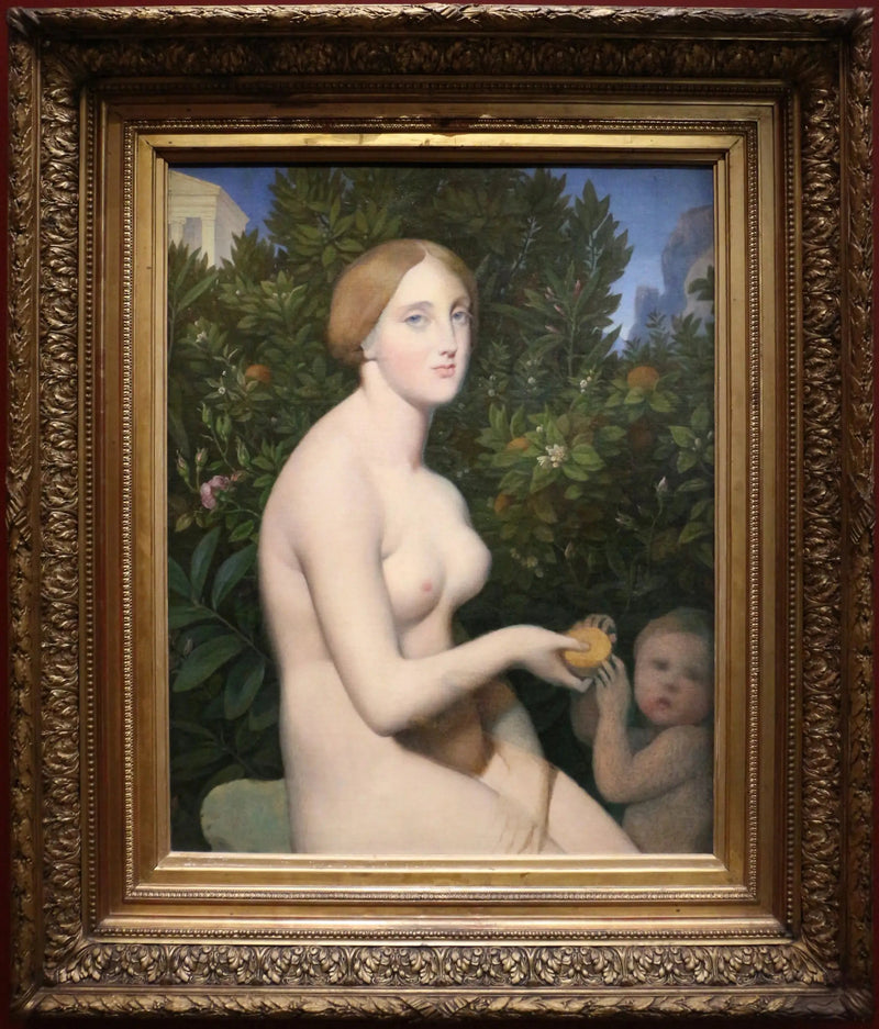 Venus at Paphos - Jean-Auguste-Dominique Ingres