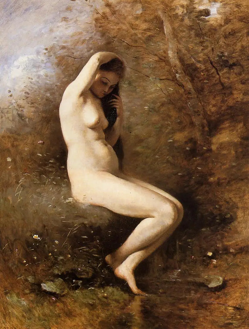 Venus in the Bath - Jean-Baptiste Camille Corot