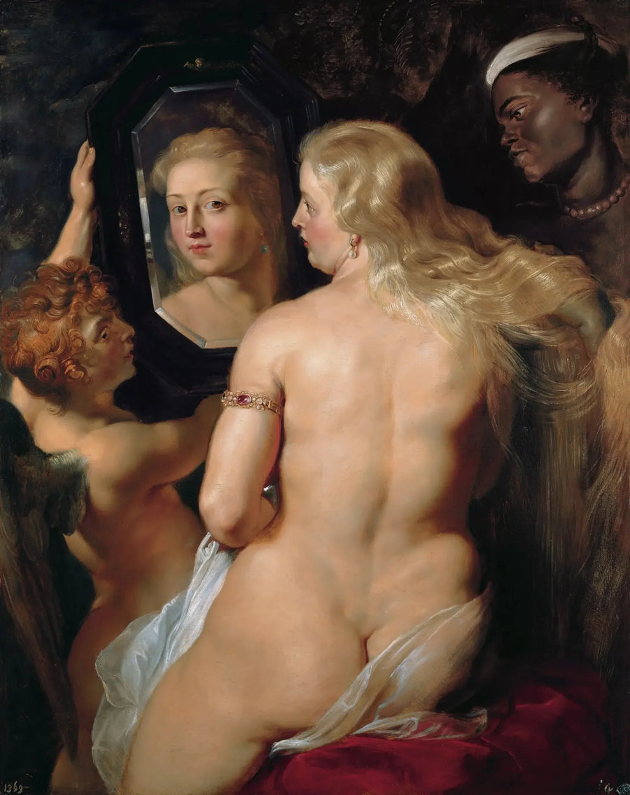 Venus at the Mirror - Peter Paul Rubens