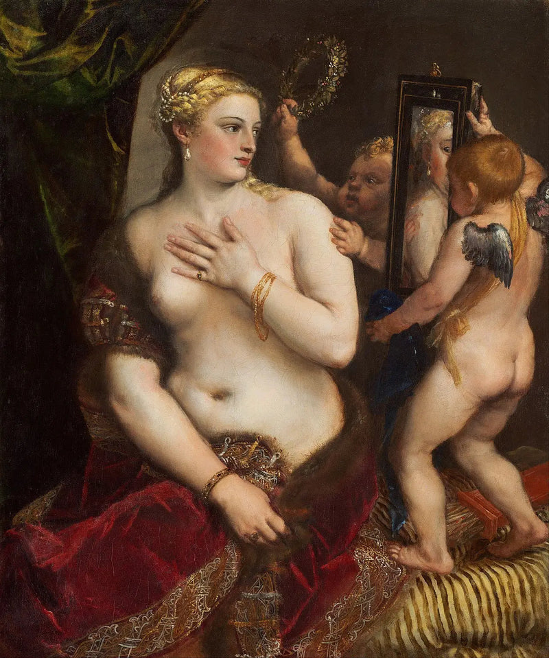 Venus at the Mirror - Titian
