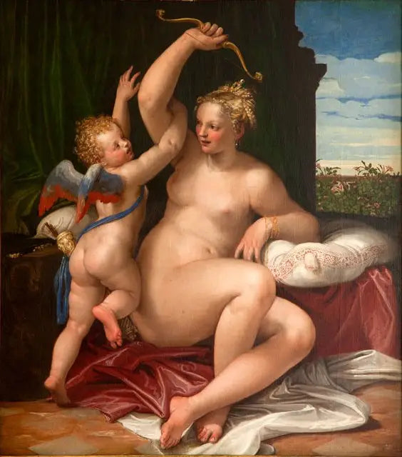 Venus disarming Cupid - Paul Véronèse