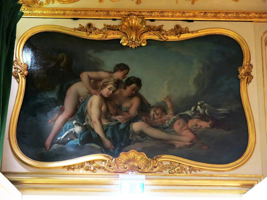 Venus Disarms Love - François Boucher