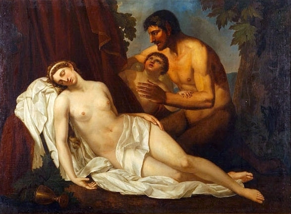 Intoxicated Venus by a Satyr ("La Nuda") - Annibale Carracci