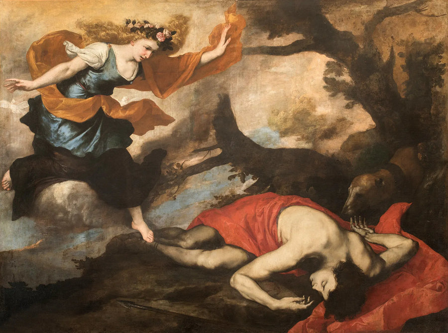Venus and Adonis - Jusepe de Ribera