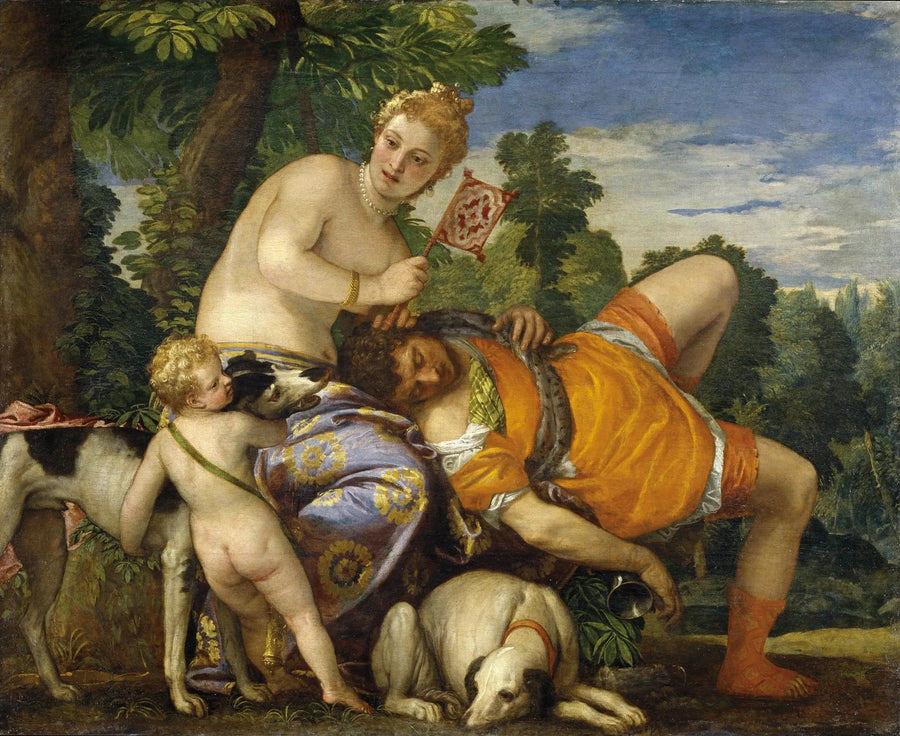 Venus and Adonis - Paul Véronèse