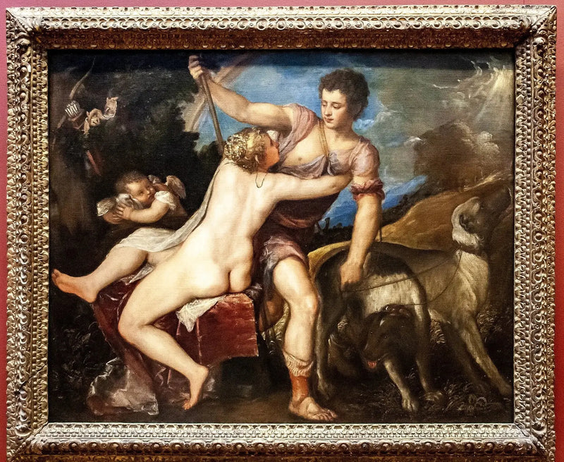 Venus et Adonis - Titian