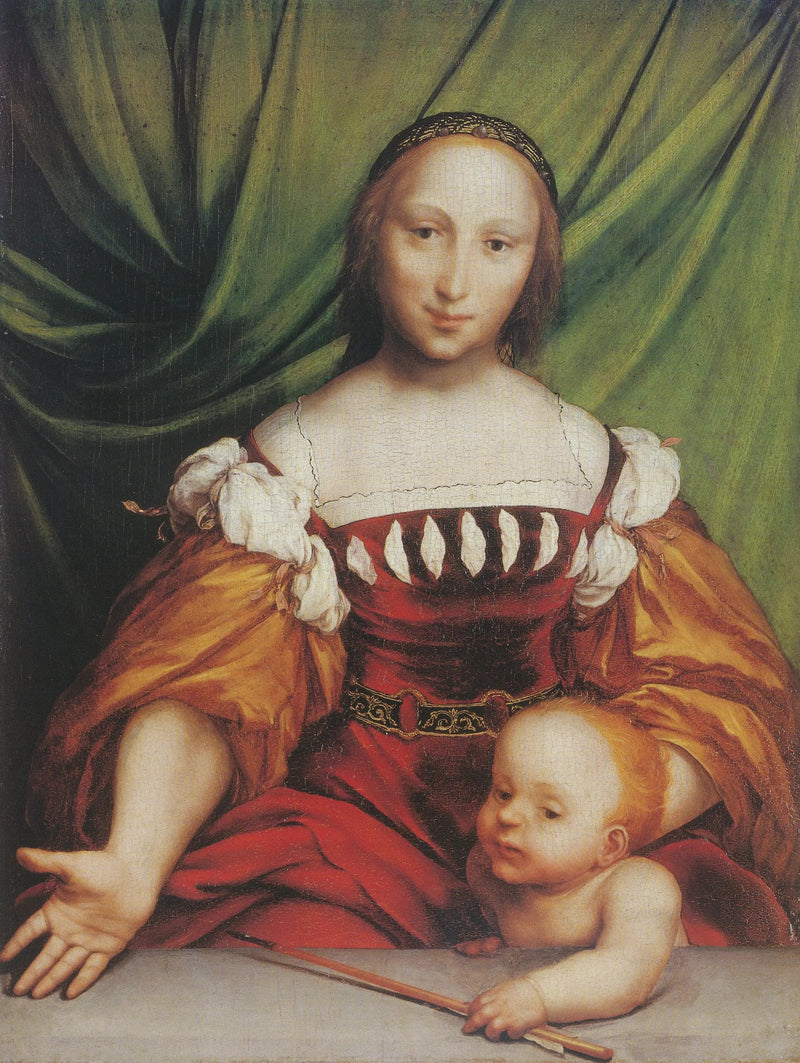 Venus and Cupid - Hans Holbein the Younger