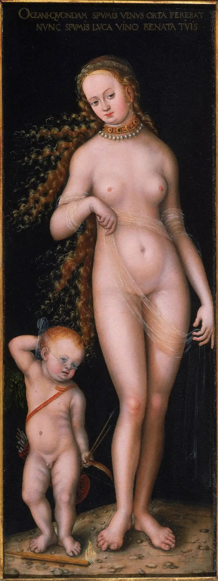 Venus and Cupid - Lucas Cranach the Elder